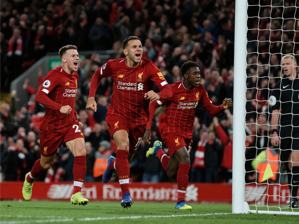 利物浦荣膺本赛季五大联赛逆转王者 近年来,利物浦一直是英超的强队之一。他们